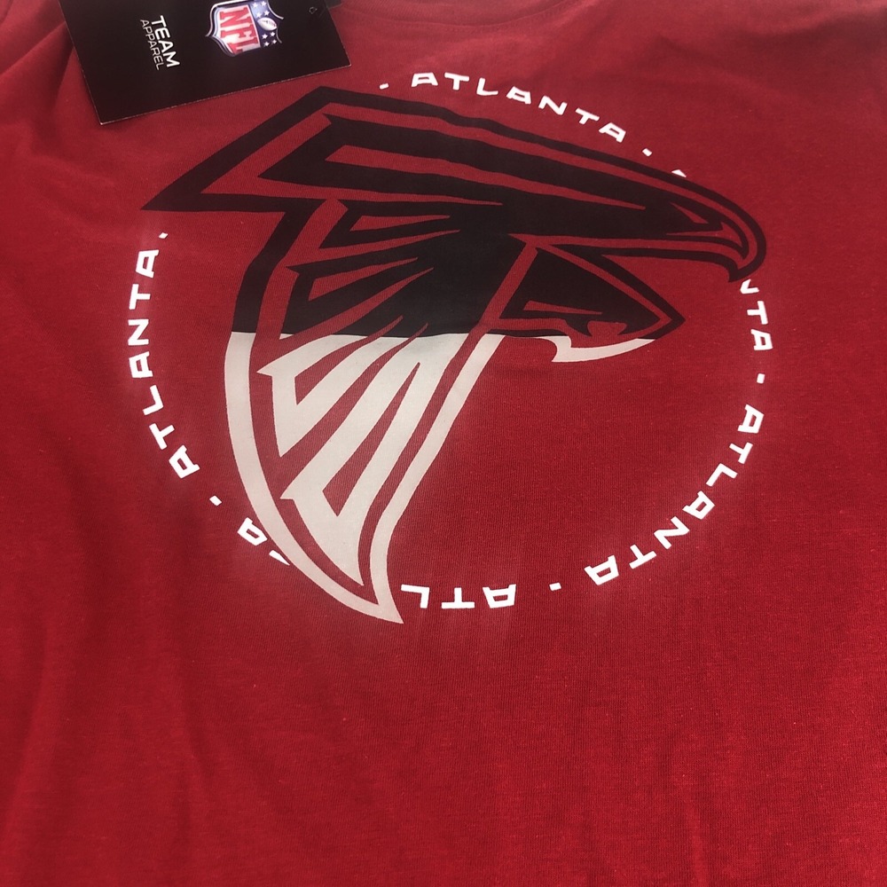 Nike NFL Atlanta Falcons Men's T Shirt Red Graphic Short Sleeve Size Medium - Picture 11 of 11